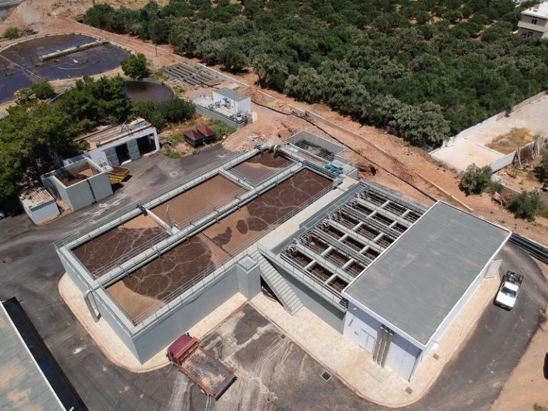 Extension management and upgrade of Waste Water Treatment plant, Agios Nikolaos, Lasithi, Crete